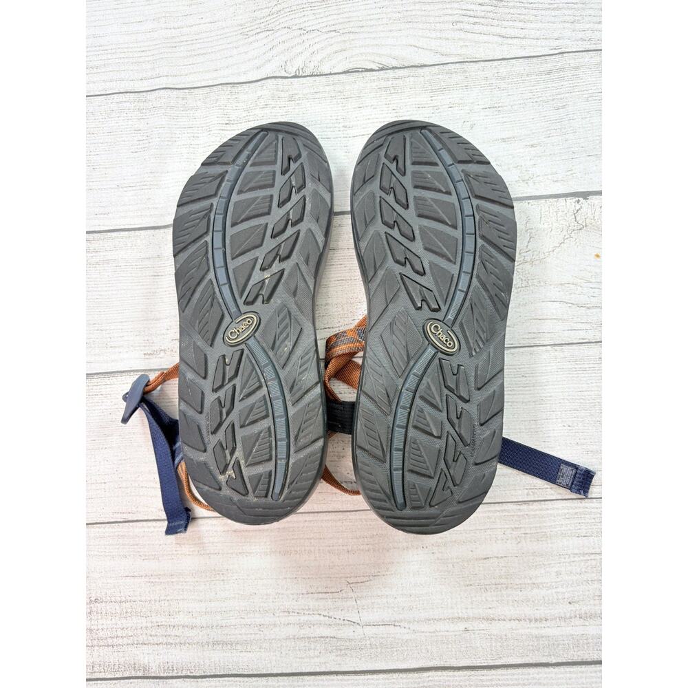 Chaco Men’s Z2 Classic Sandals Adjustable Strap Orange Hiking Outdoor Size 12 - Picture 6 of 7